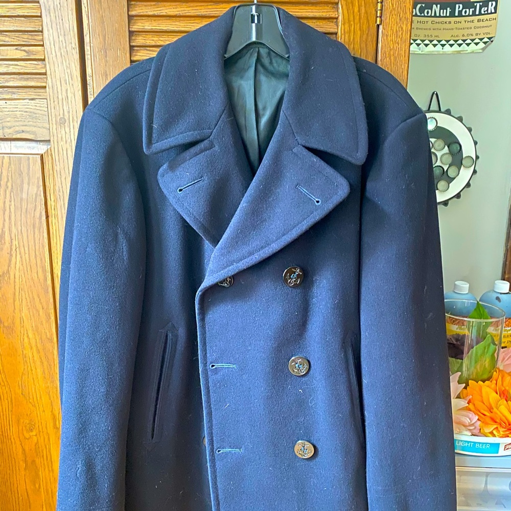 Men’s Navy Peacoat